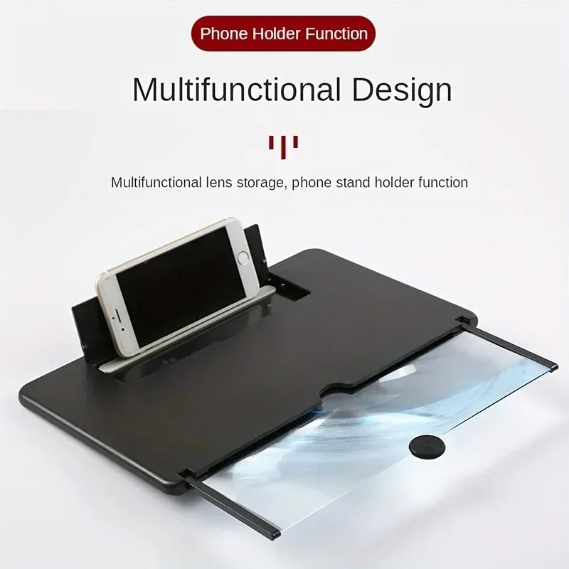 HD Phone Screen Magnifier Stand